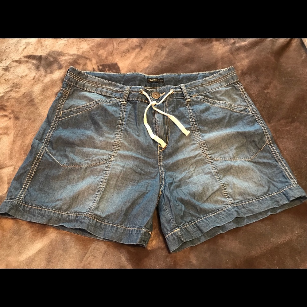 Denim Shorts, Ladies Size 12, EUC